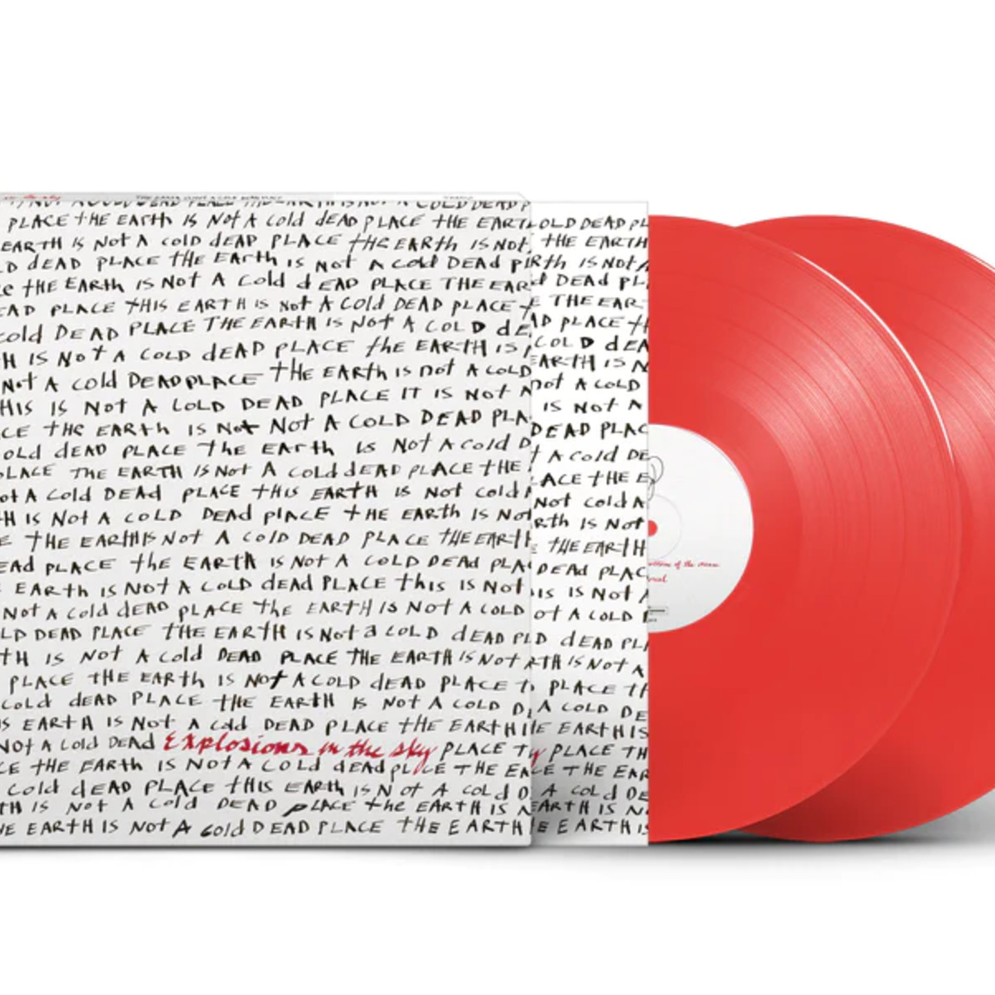 EXPLOSIONS IN THE SKY - The Earth Is Not A Cold Dead Place 2xLP Anniversary Opaque Red vinyl