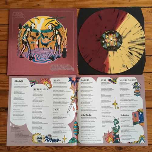 MOONER - O.M. LP Half-and-Half with Splatter colored vinyl
