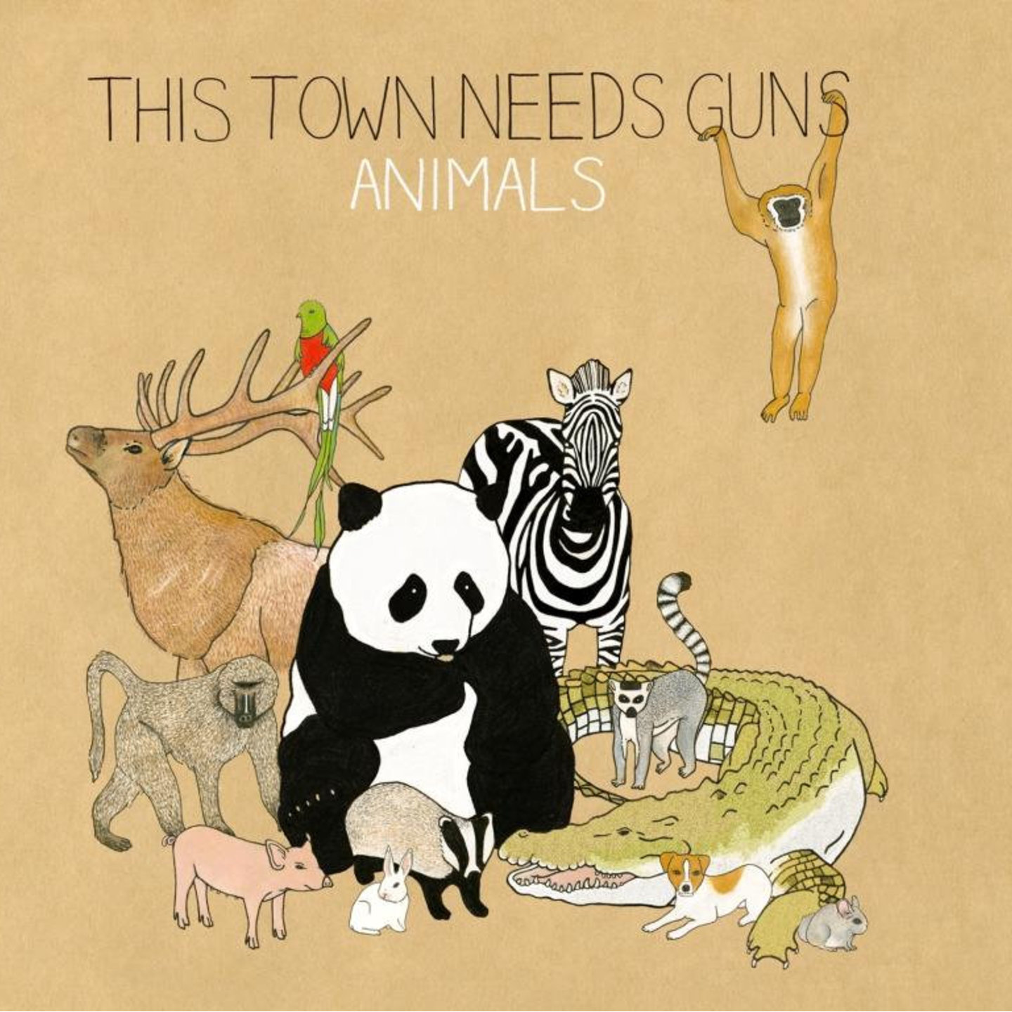 THIS TOWN NEEDS GUNS - Animals LP