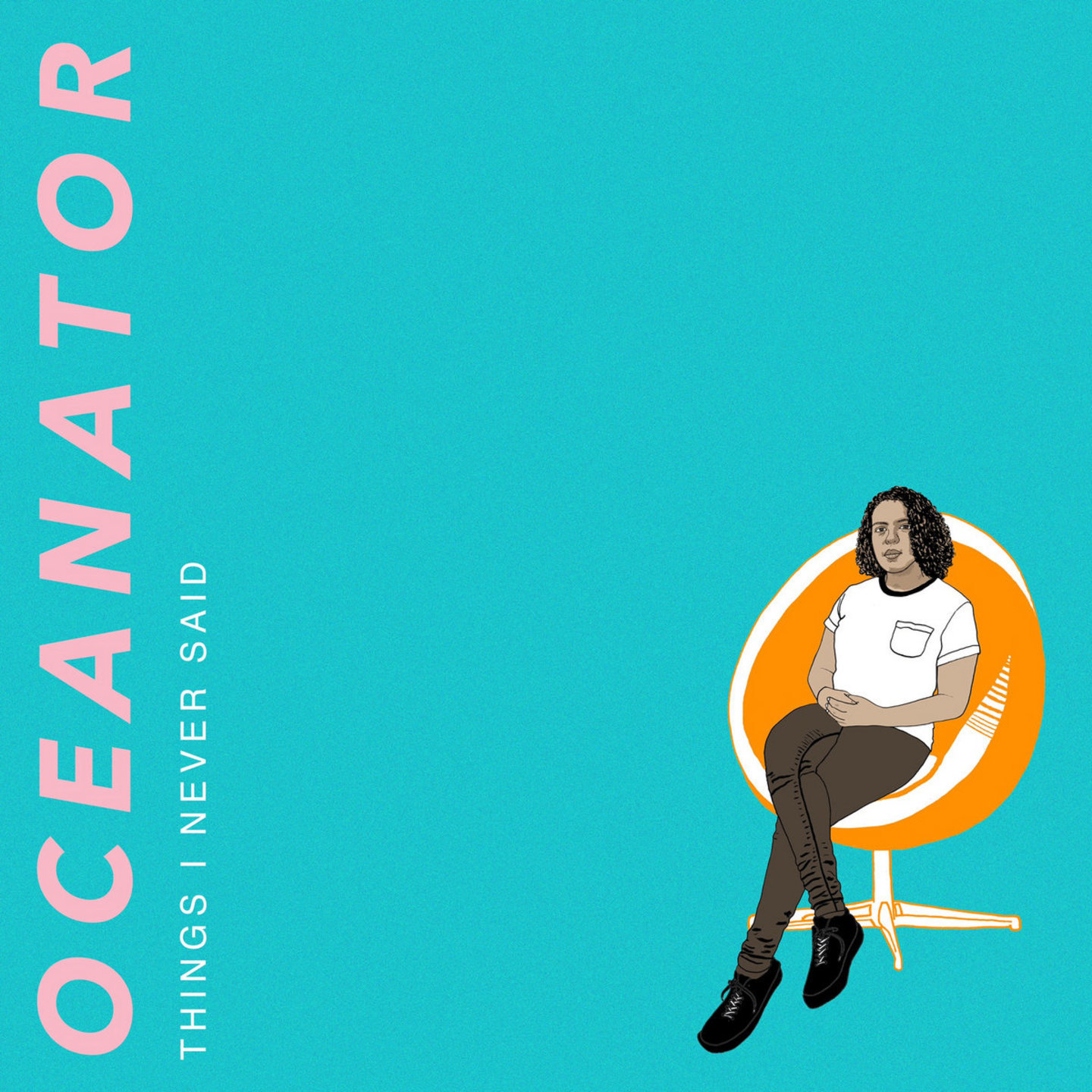 OCEANATOR - Things I Never Said LP Orange Swirl Vinyl