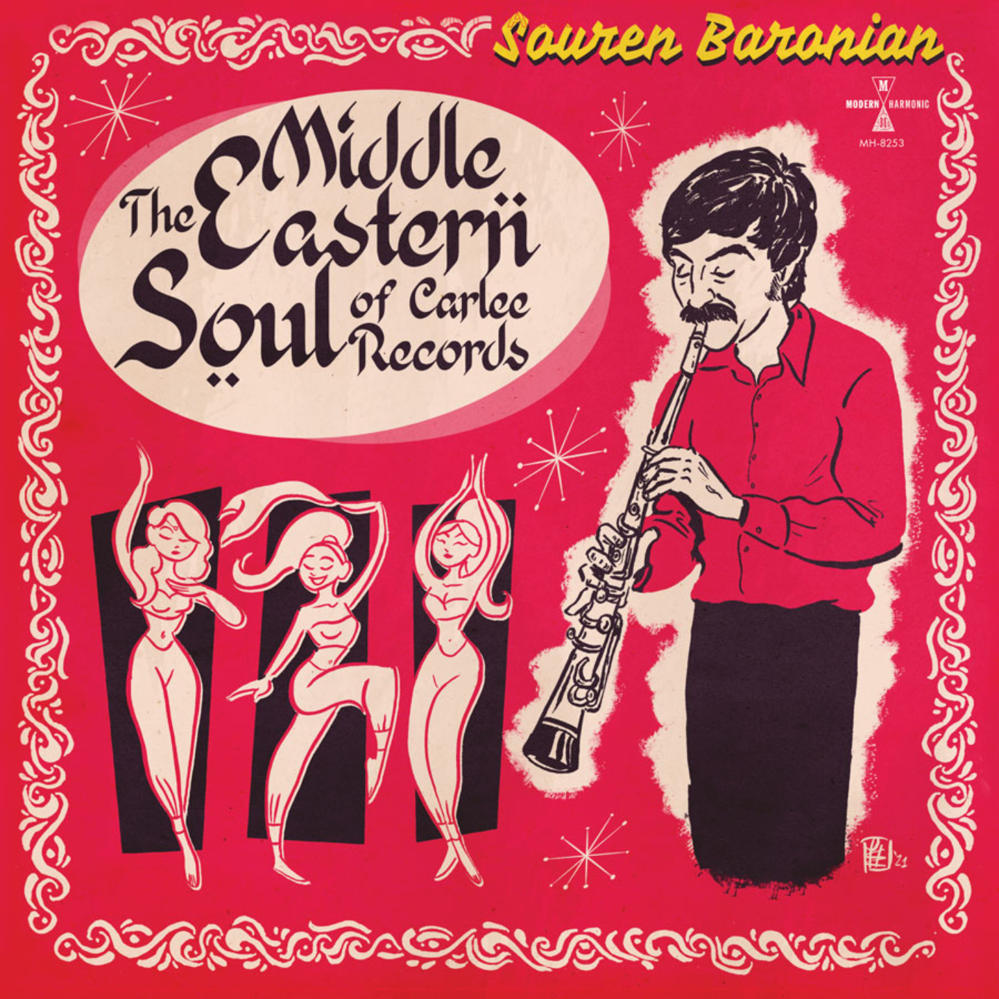SOUREN BARONIAN - The Middle Eastern Soul Of Carlee Records 3xLP (Translucent Gold Vinyl)