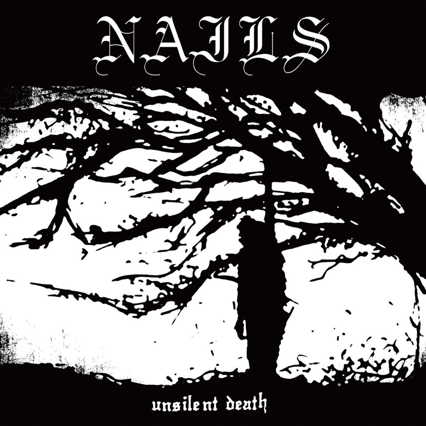 NAILS - Unsilent Death LP Grey Vinyl