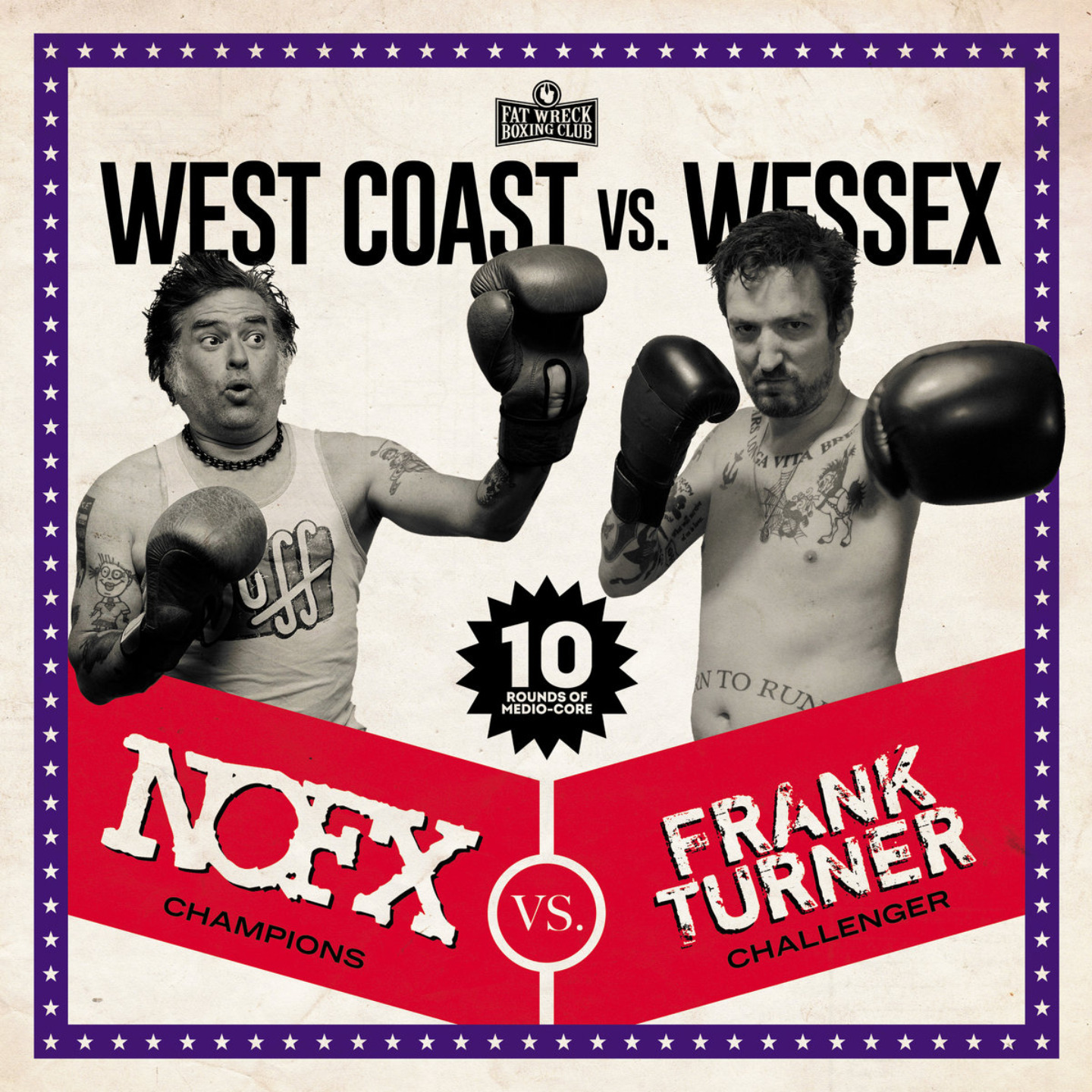 NOFX / FRANK TURNER - West Coast Vs. Wessex LP