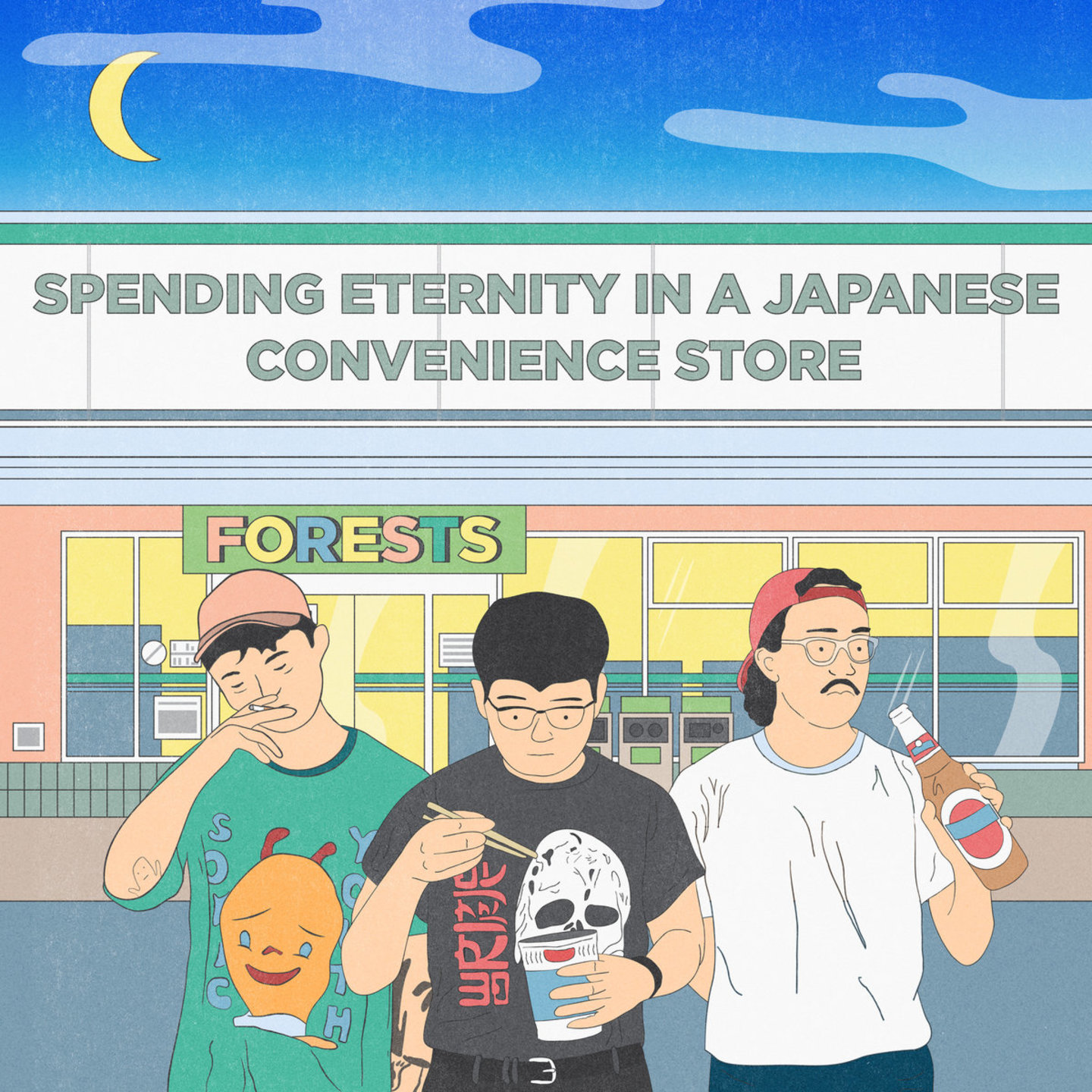 FORESTS - Spending Eternity In A Japanese Convenience Store LP