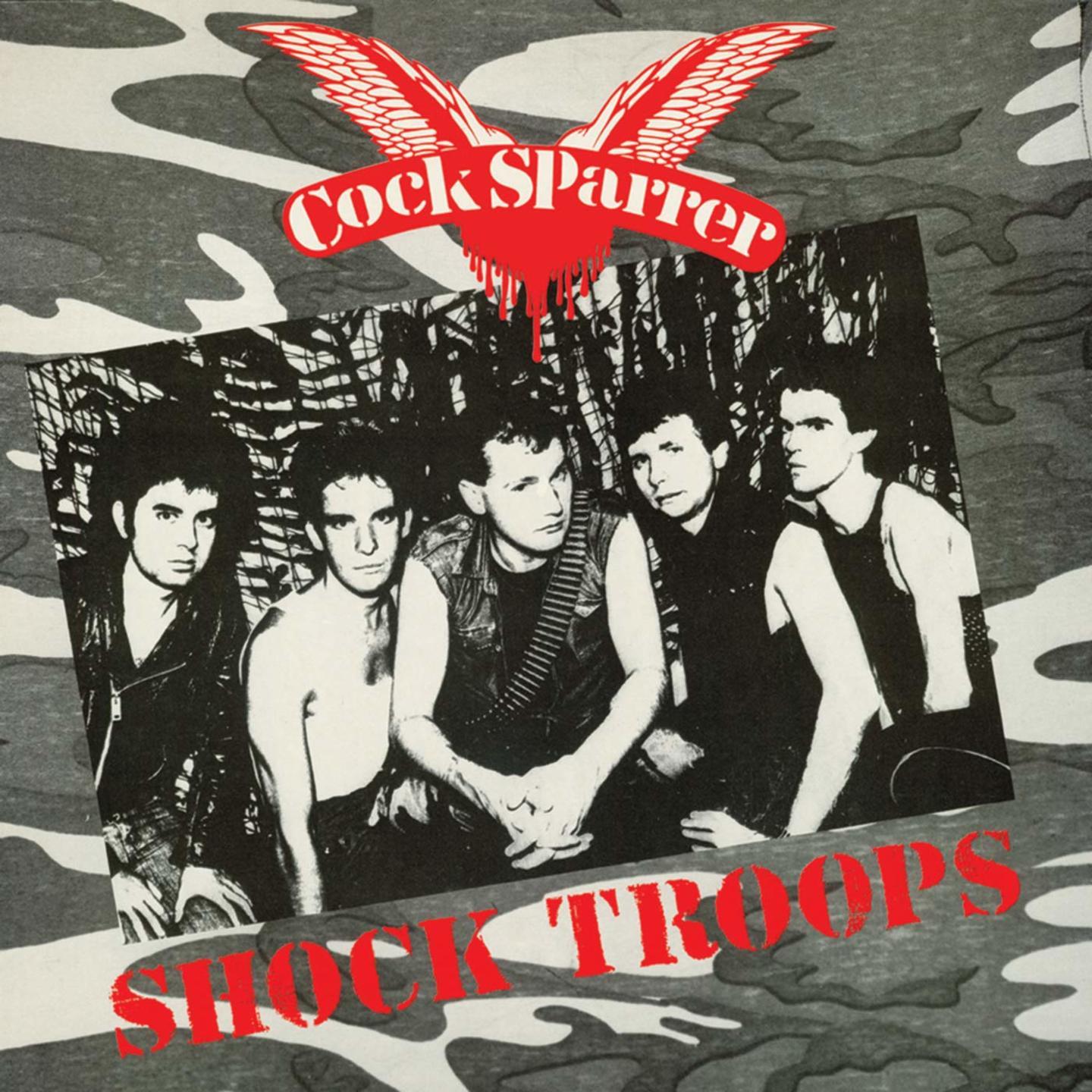 COCK SPARRER - Shock Troop LP 180gram Color Vinyl