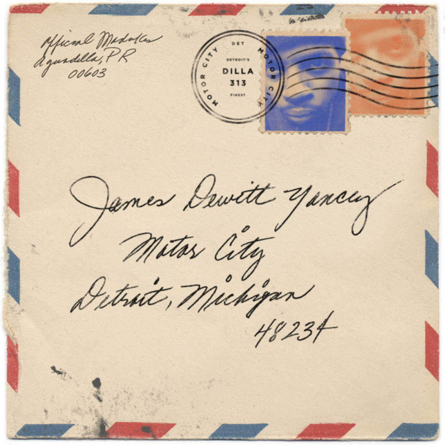 J DILLA - Motor City LP (Blue And White Vinyl)