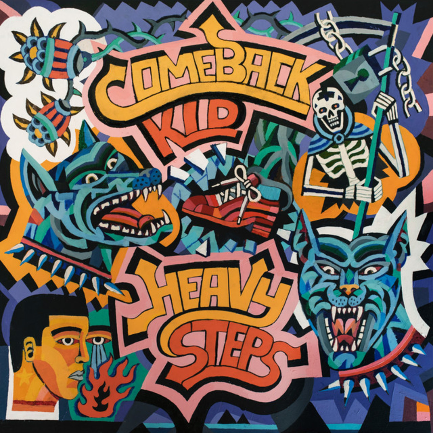 COMEBACK KID - Heavy Steps LP (White Vinyl)