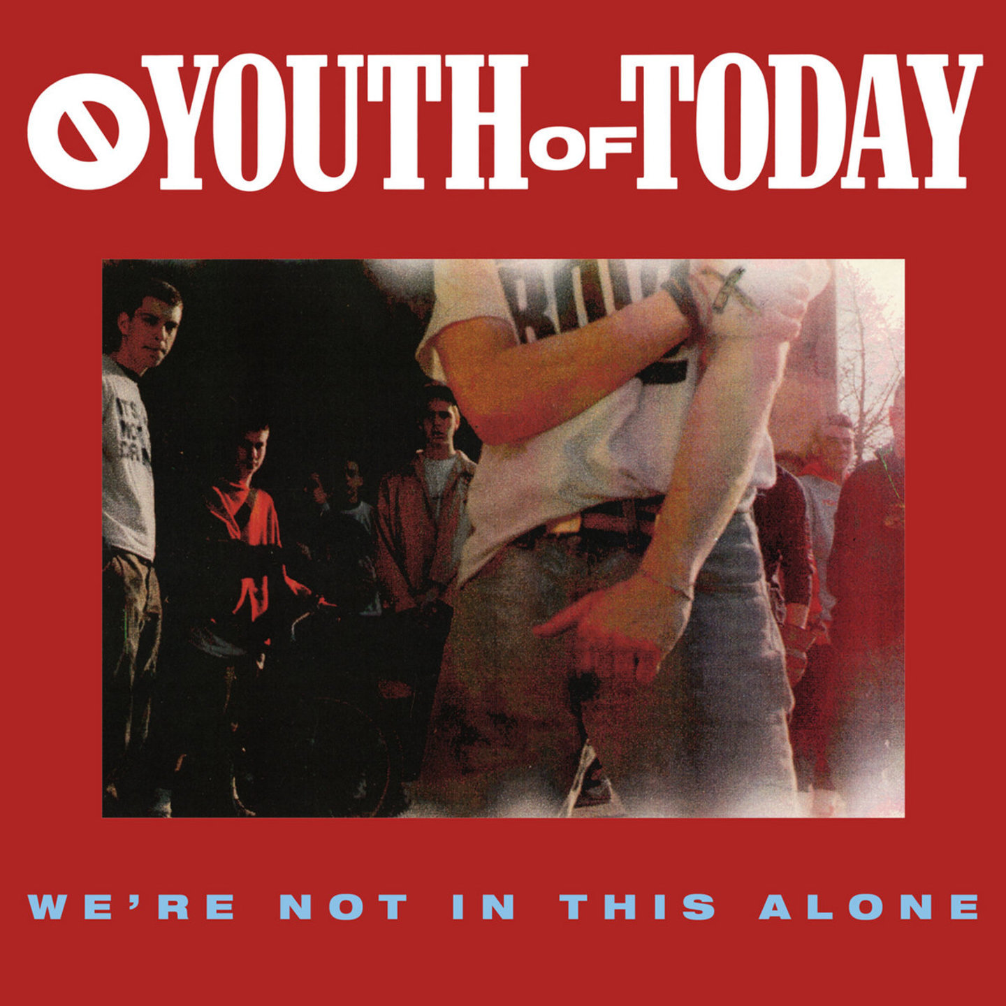 YOUTH OF TODAY - Were Not In This Alone LP Color Vinyl