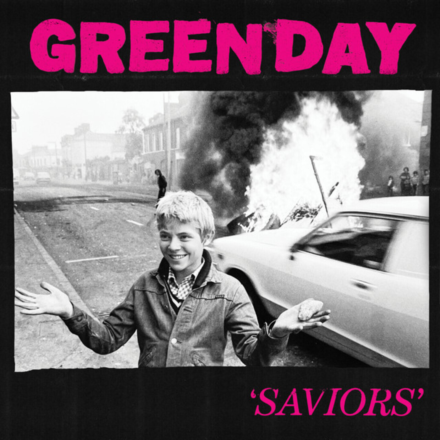 GREEN DAY - Saviors LP Magenta & Black vinyl