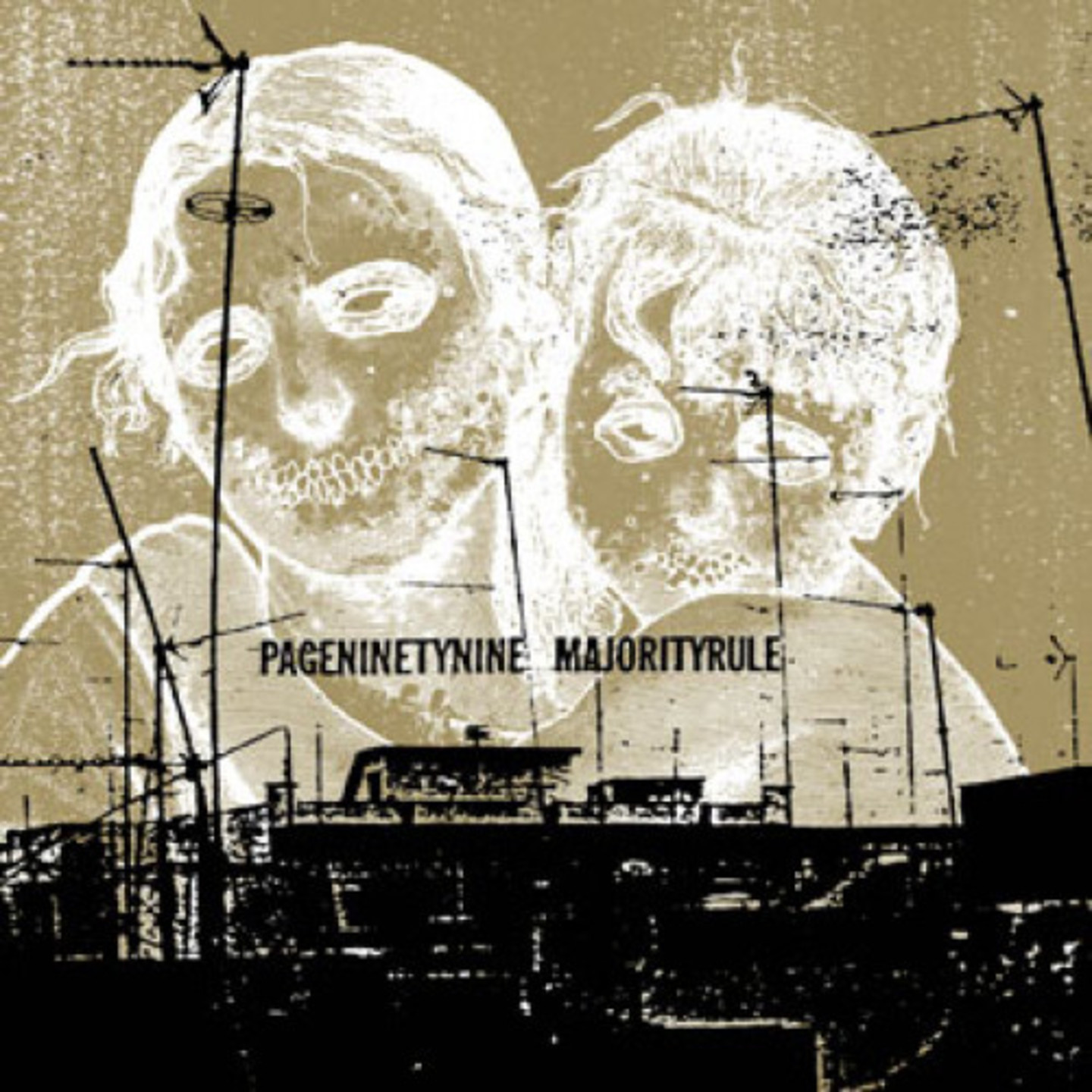 PAGENINETYNINE / MAJORITY RULE - Split LP