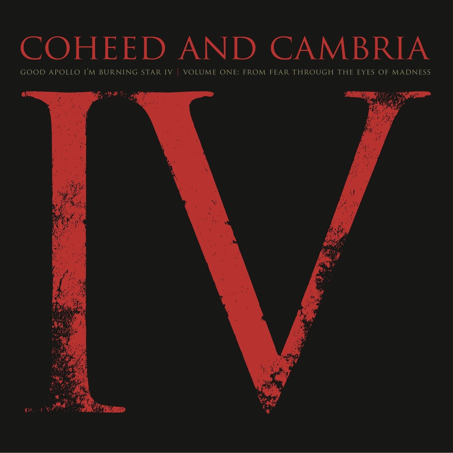 COHEED & CAMBRIA - Good Apollo Im Burning Star IV Volume One From Fear Through The Eyes Of Madness 2xLP