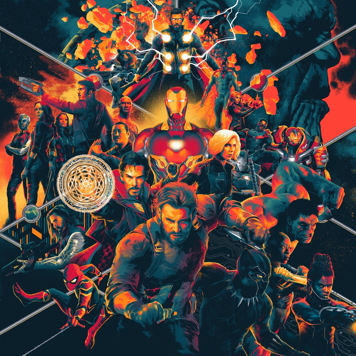 ALAN SILVESTRI - Avengers Infinity War Original Motion Picture Soundtrack 3xLP Colour Vinyl