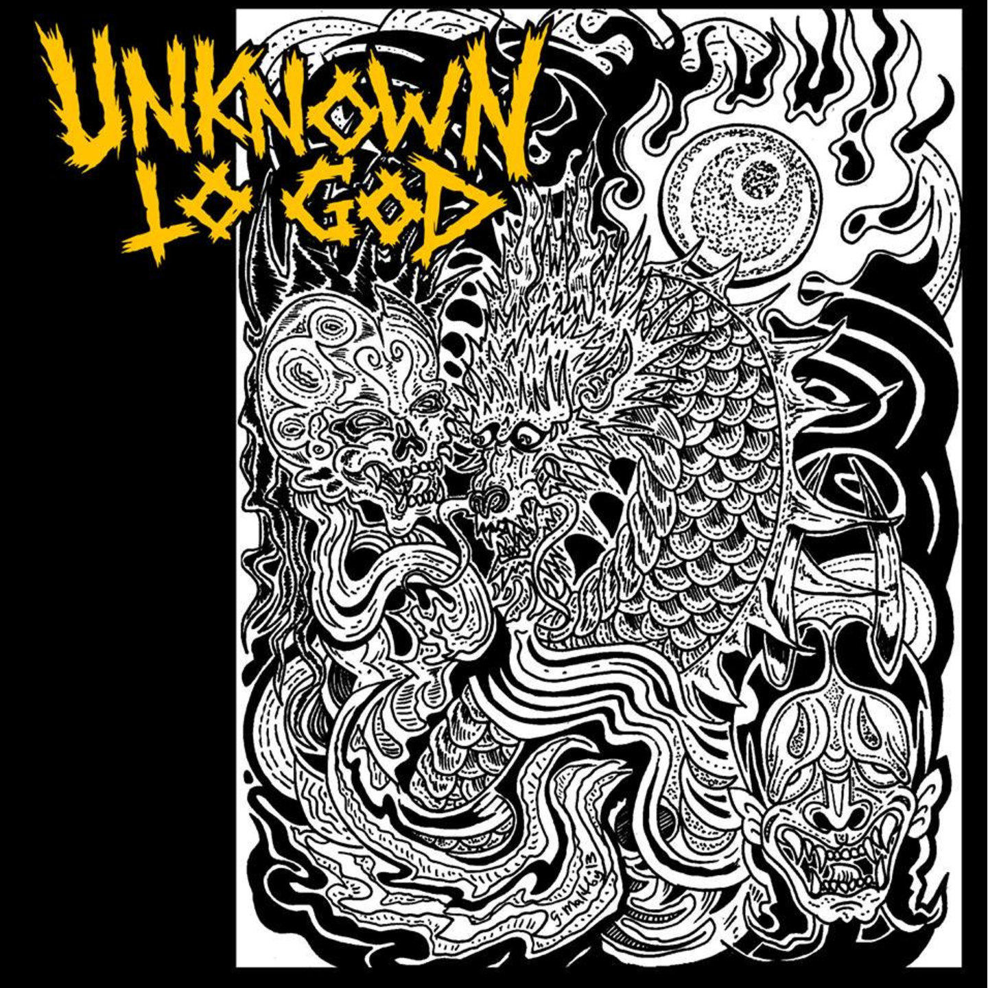 UNKNOWN TO GOD - Unknown To God 7"