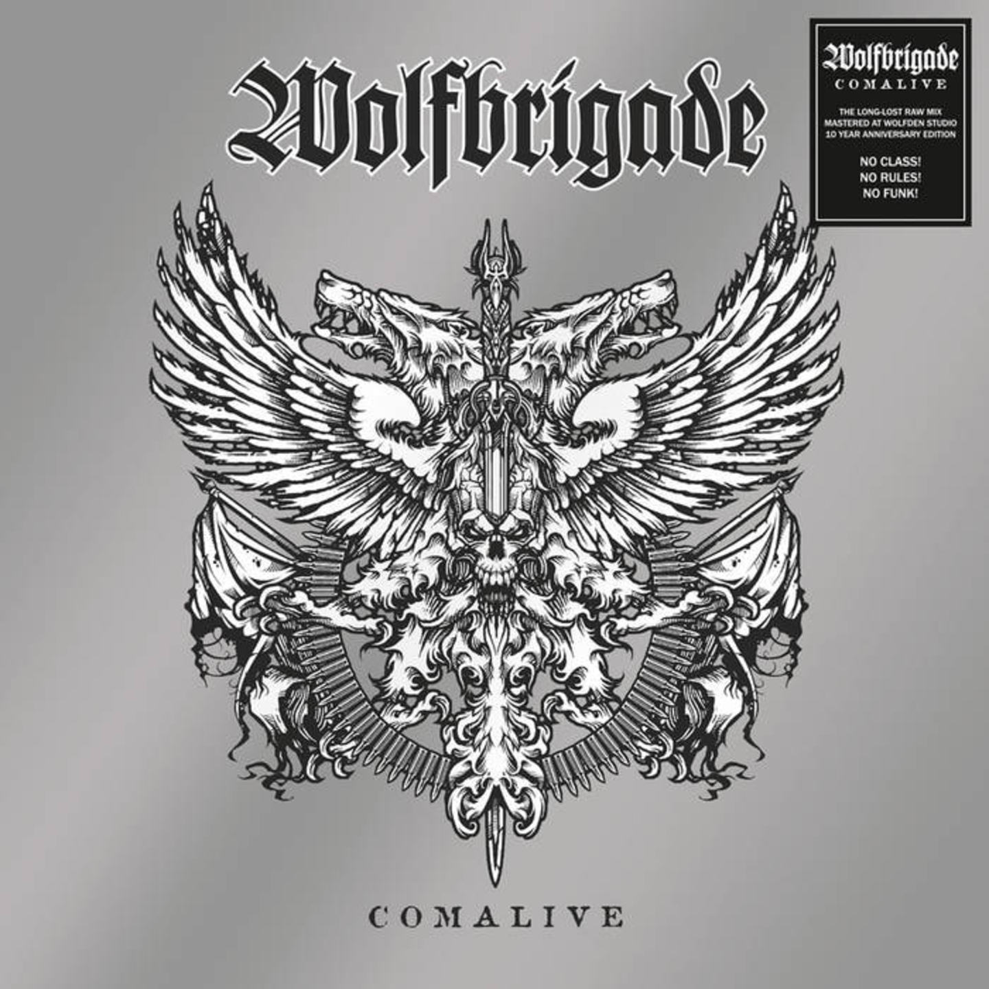 WOLFBRIGADE - Comalive LP Red Vinyl