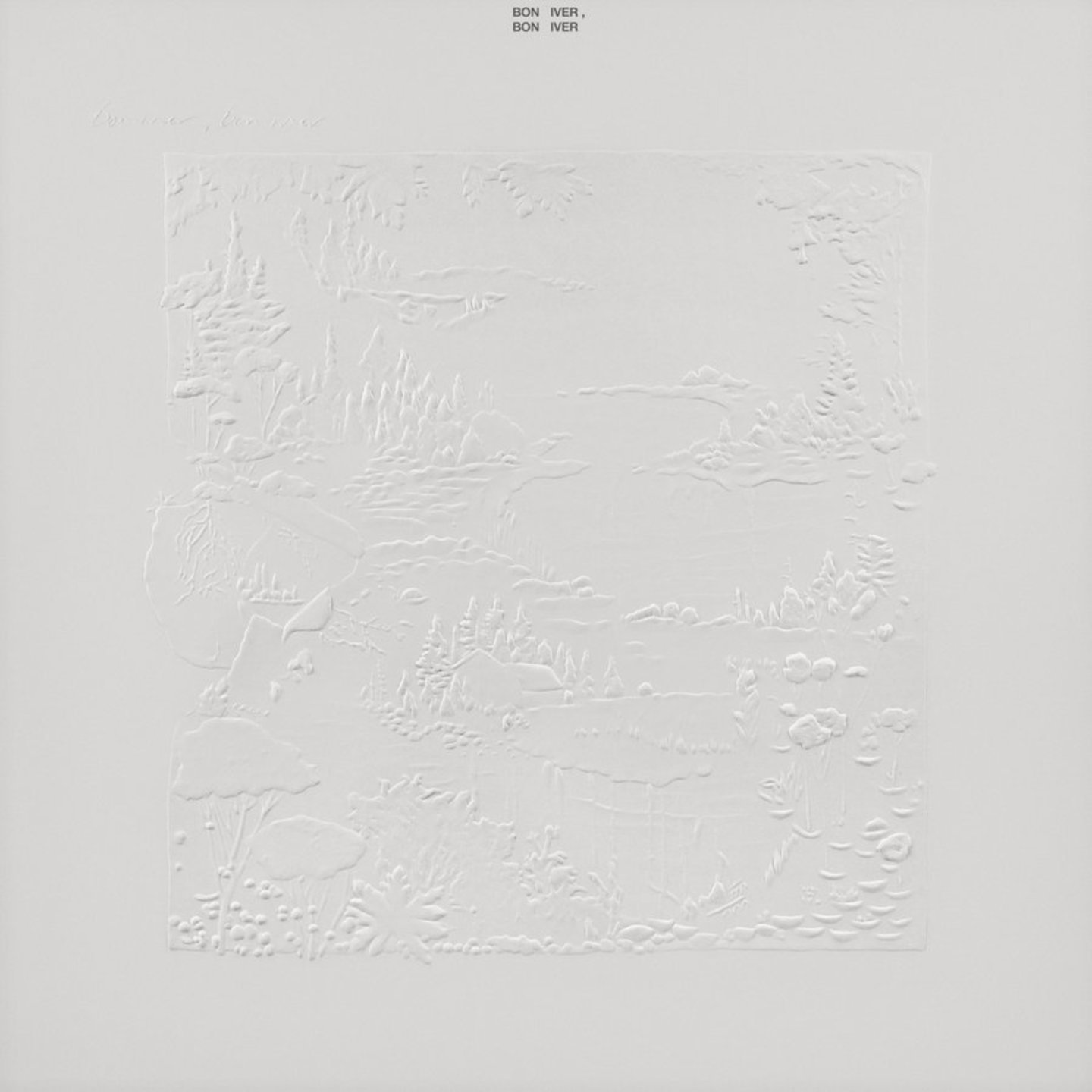 BON IVER - Bon Iver 2xLP 10th Anniversary White vinyl