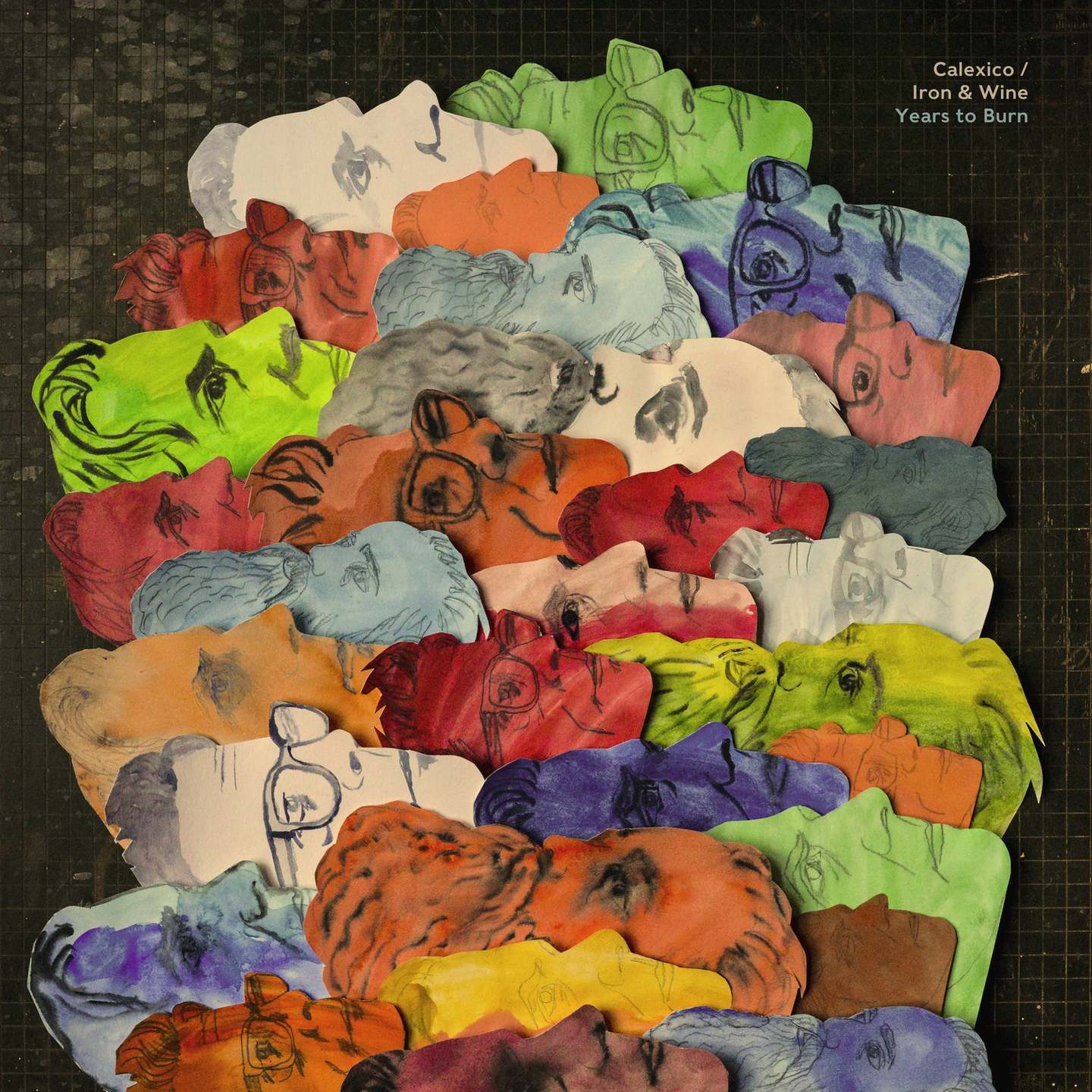 CALEXICO  IRON & WINE - Years To Burn LP Colour Vinyl