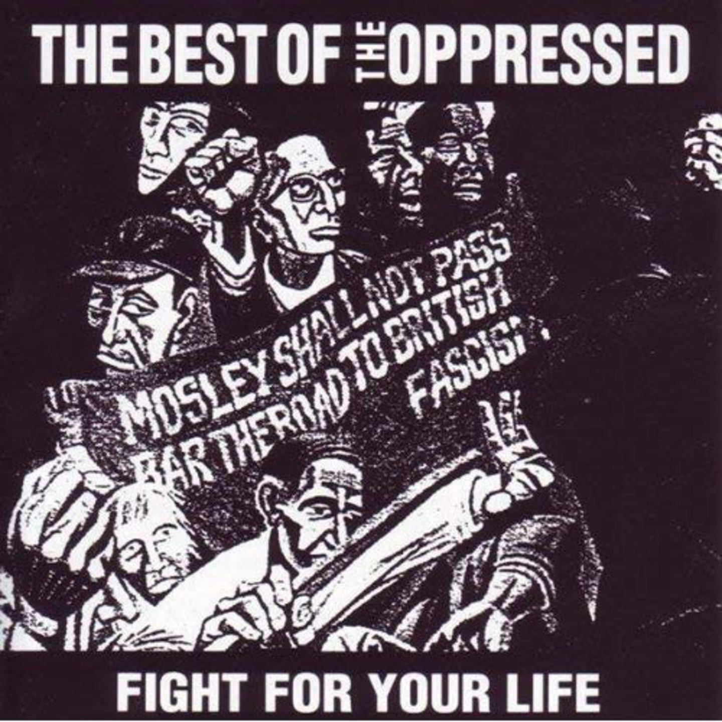 OPPRESSED, THE - Fight For Your Life  The Best Of The Oppressed LP Orange Vinyl