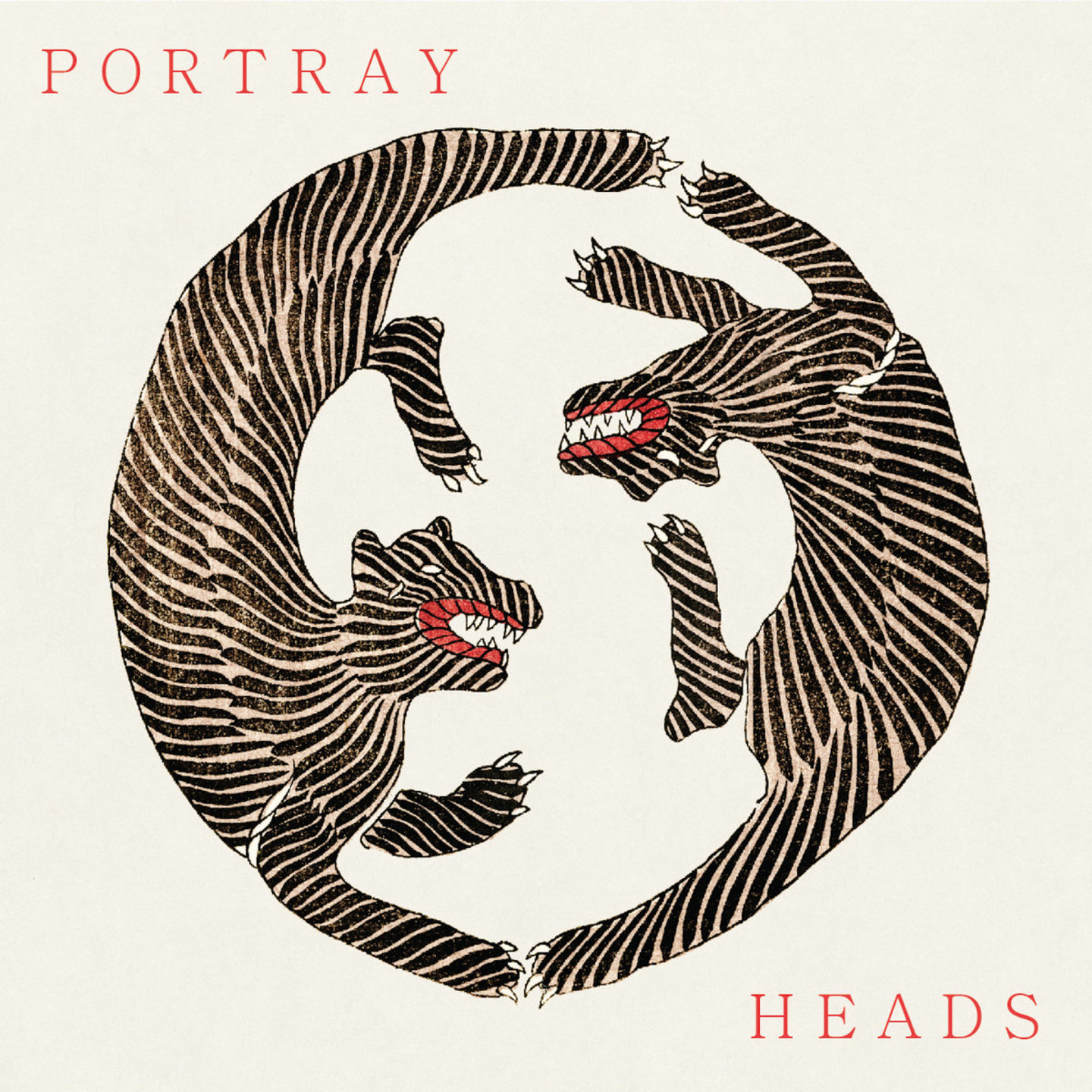 PORTRAY HEADS - Potray Heads 2xLP Gatefold cover