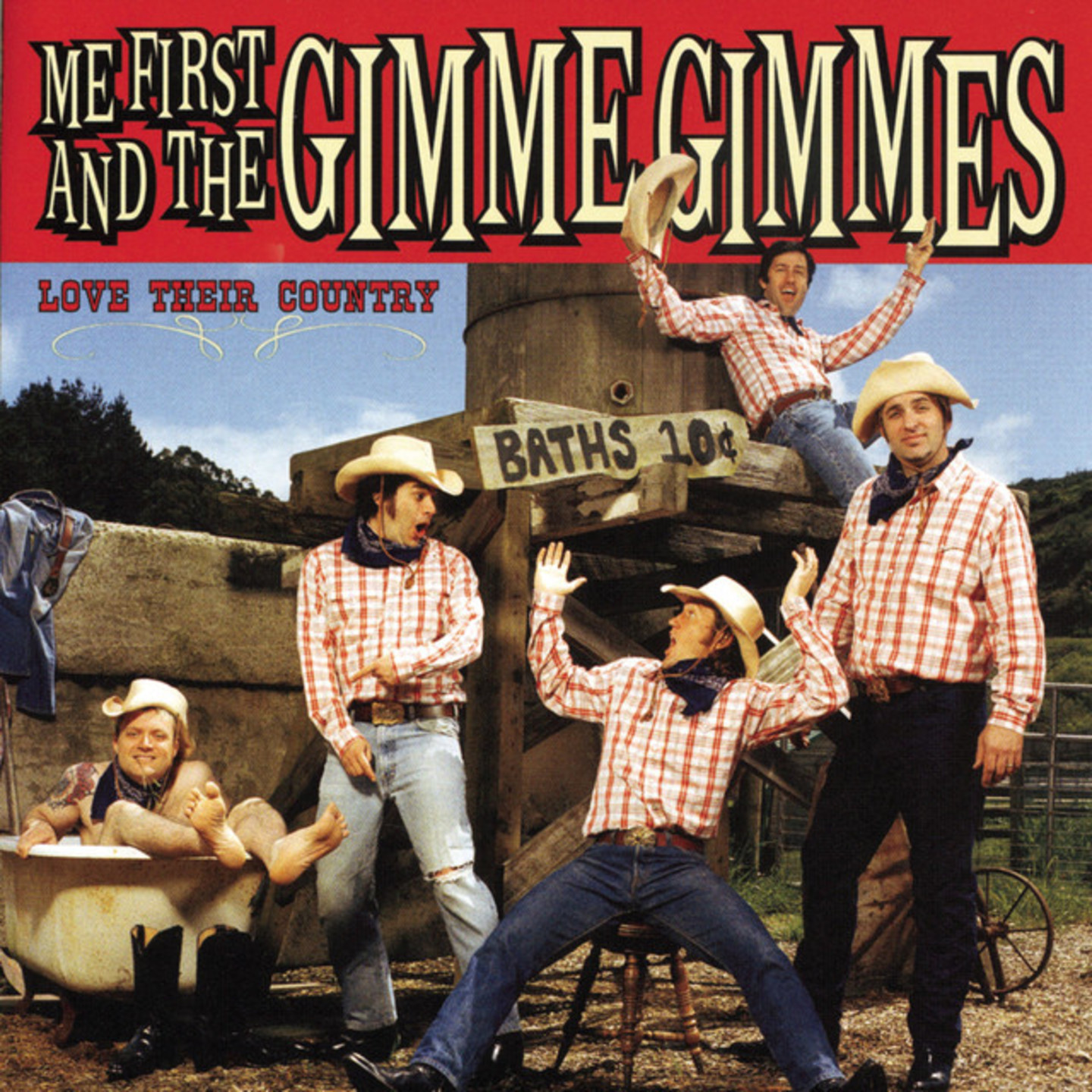 ME FIRST AND THE GIMME GIMMES - Love Their Country LP
