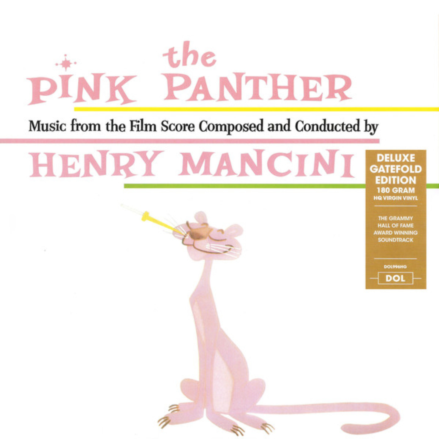 HENRY MANCINI - The Pink Panther Music From The Film Score LP 180g Virgin Vinyl