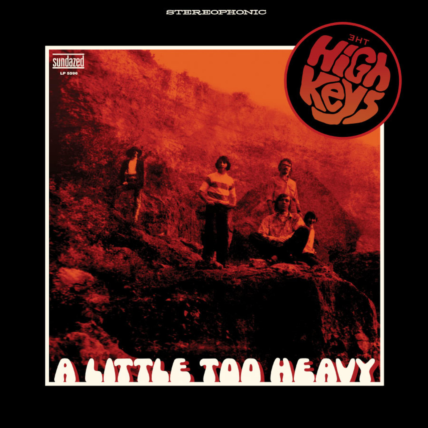 HIGH KEYS, THE - A Little Too Heavy LP Orange Vinyl