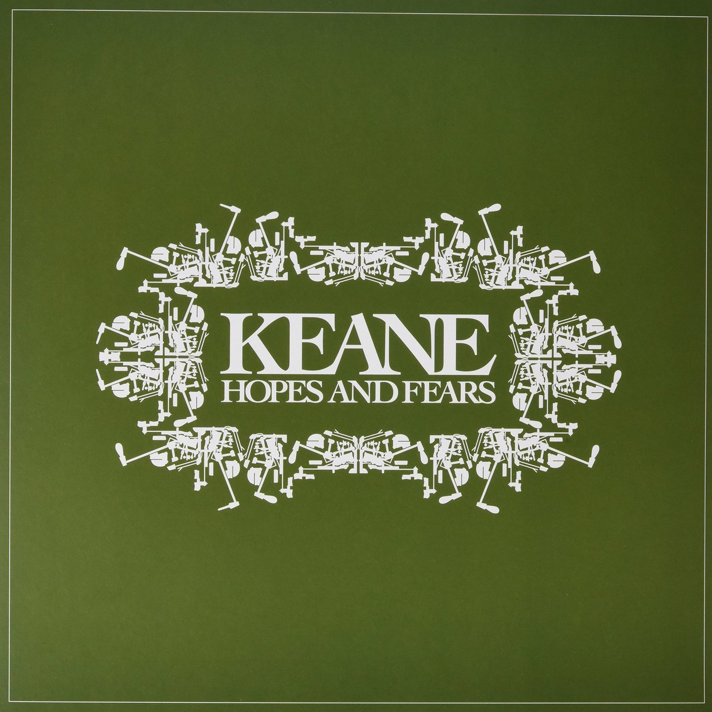 KEANE - Hopes And Fears LP Transparent Green Vinyl