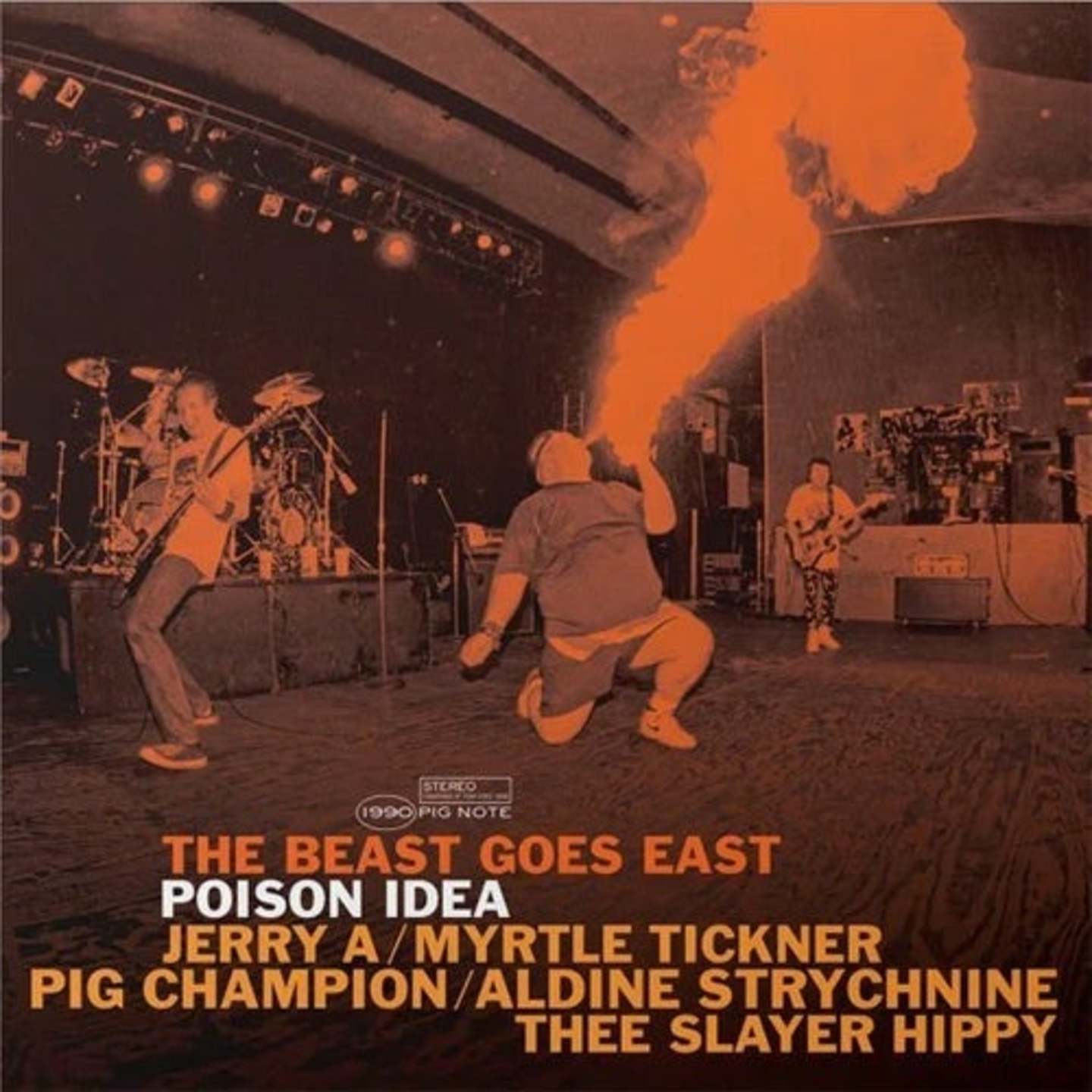 POISON IDEA - The Beast Goes East LP