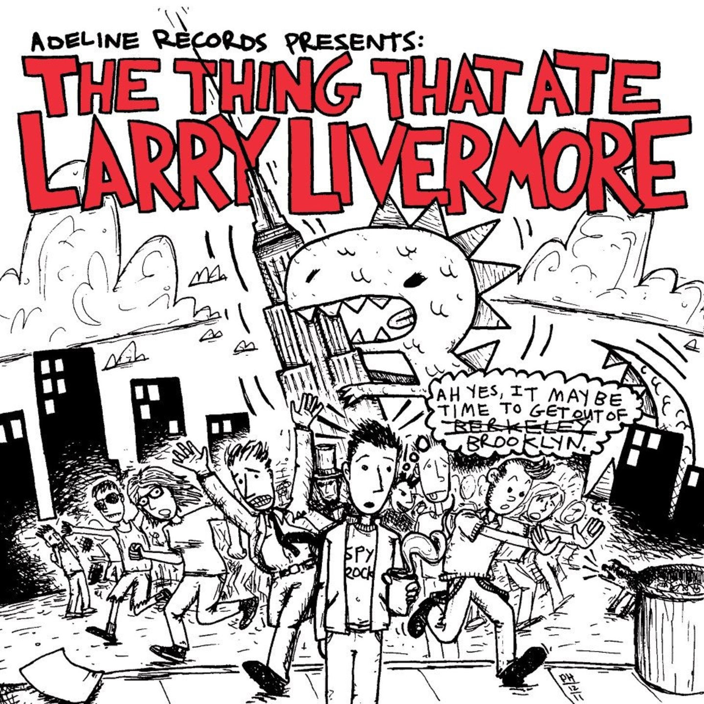 VA -  The Thing That Ate Larry Livermore LP
