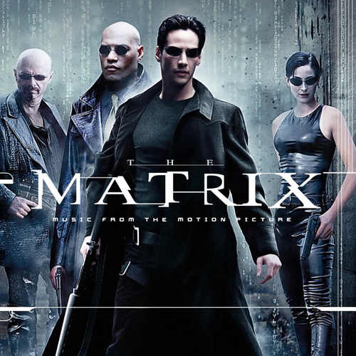 V/A - The Matrix: Music from the Motion Picture 2xLP (Clear with Red Blue Swirl)