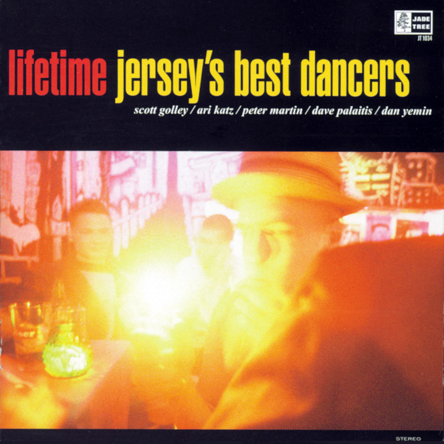 LIFETIME - Jerseys Best Dancers LP Clear With Black Vinyl