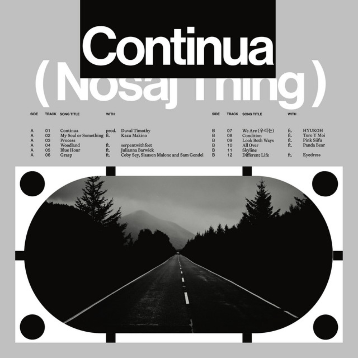 NOSAJ THING - Continua LP