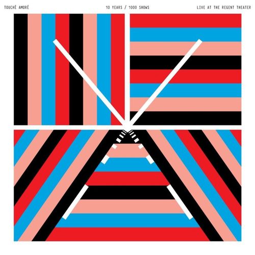 TOUCHE AMORE - 10 Years / 1000 Shows: Live At The Regent Theater 2xLP (Colour Vinyl)