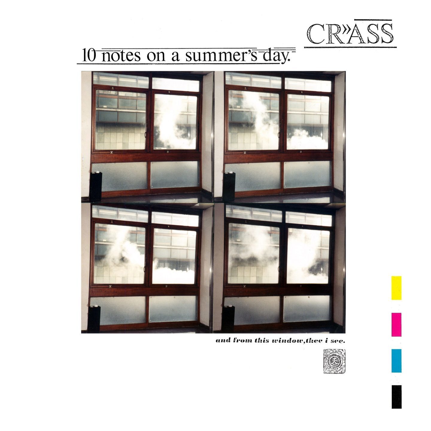 CRASS - 10 Notes On A Summers Day LP