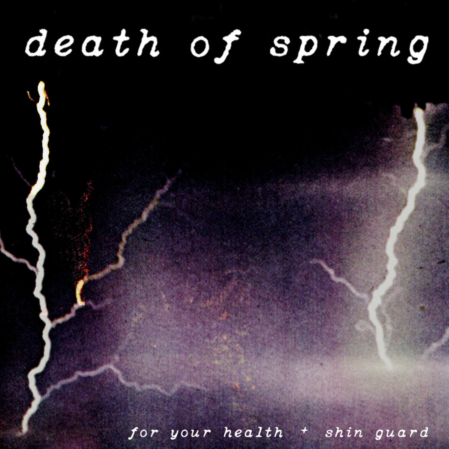 FOR YOUR HEALTH  SHIN GUARD - Death Of Spring Split LP