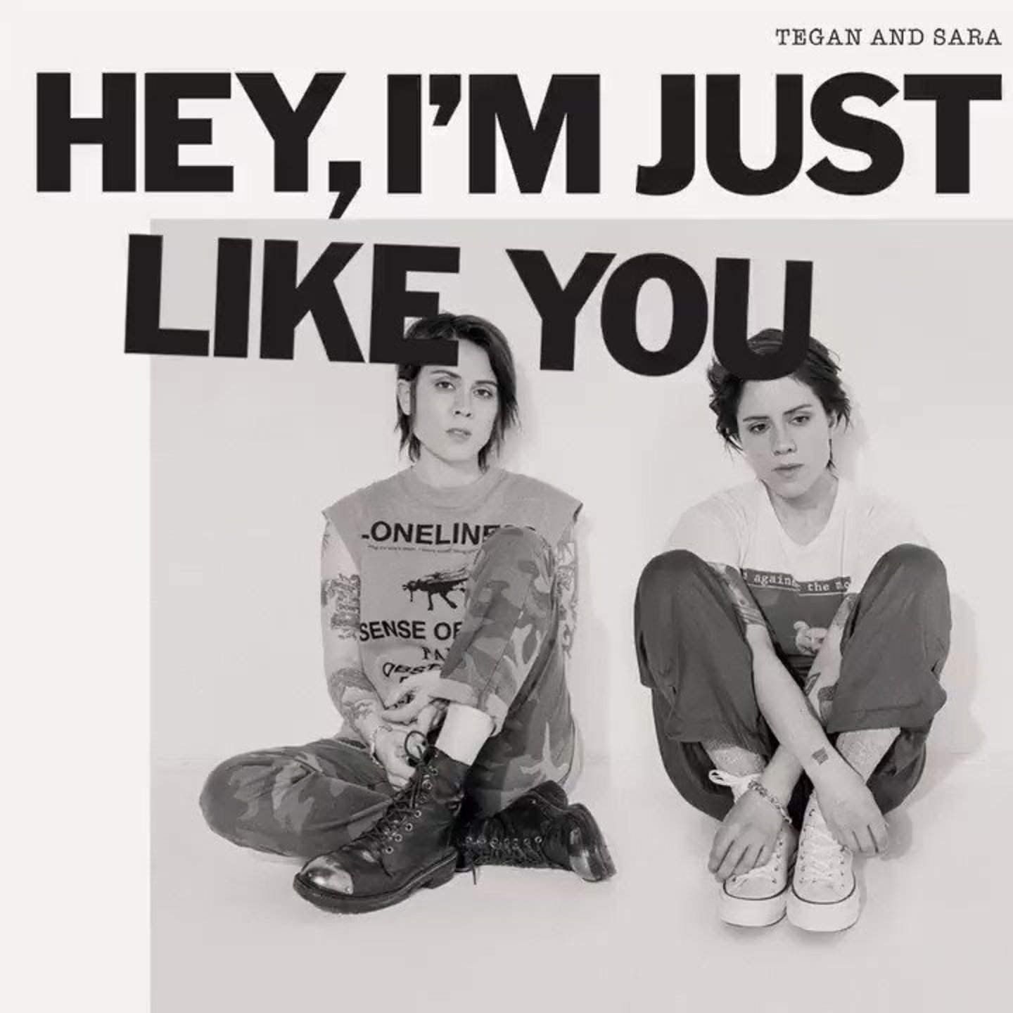 TEGAN & SARA - Hey, Im Just Like You LP Yellow vinyl