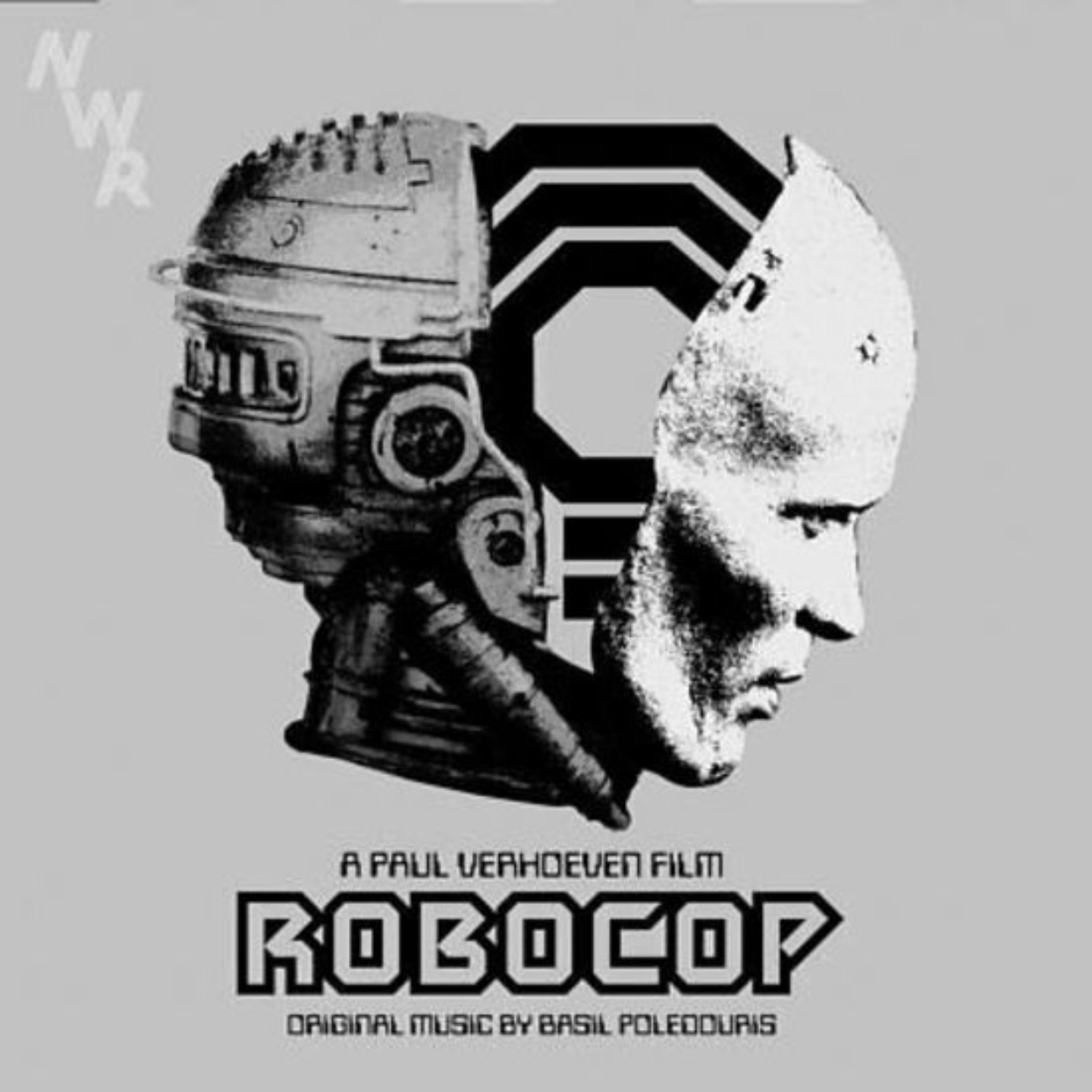 BASIL POLEDOURIS - Robocop (Original Soundtrack) 2xLP (Exclusive Variant - Clear With Black & White Splatter Vinyl)