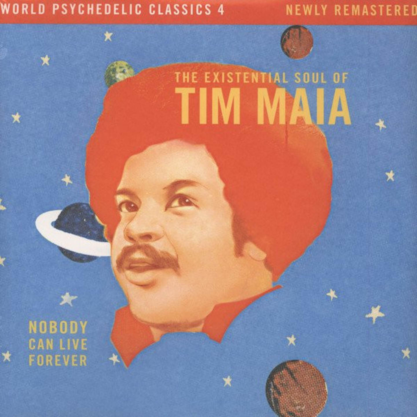 TIM MAIA - Nobody Can Live Forever The Existential Soul 2xLP Blue Transparent Vinyl