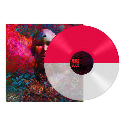 BLOOD FROM THE SOUL - DSM-5 LP Hot Pink UItra  Clear Half & Half vinyl