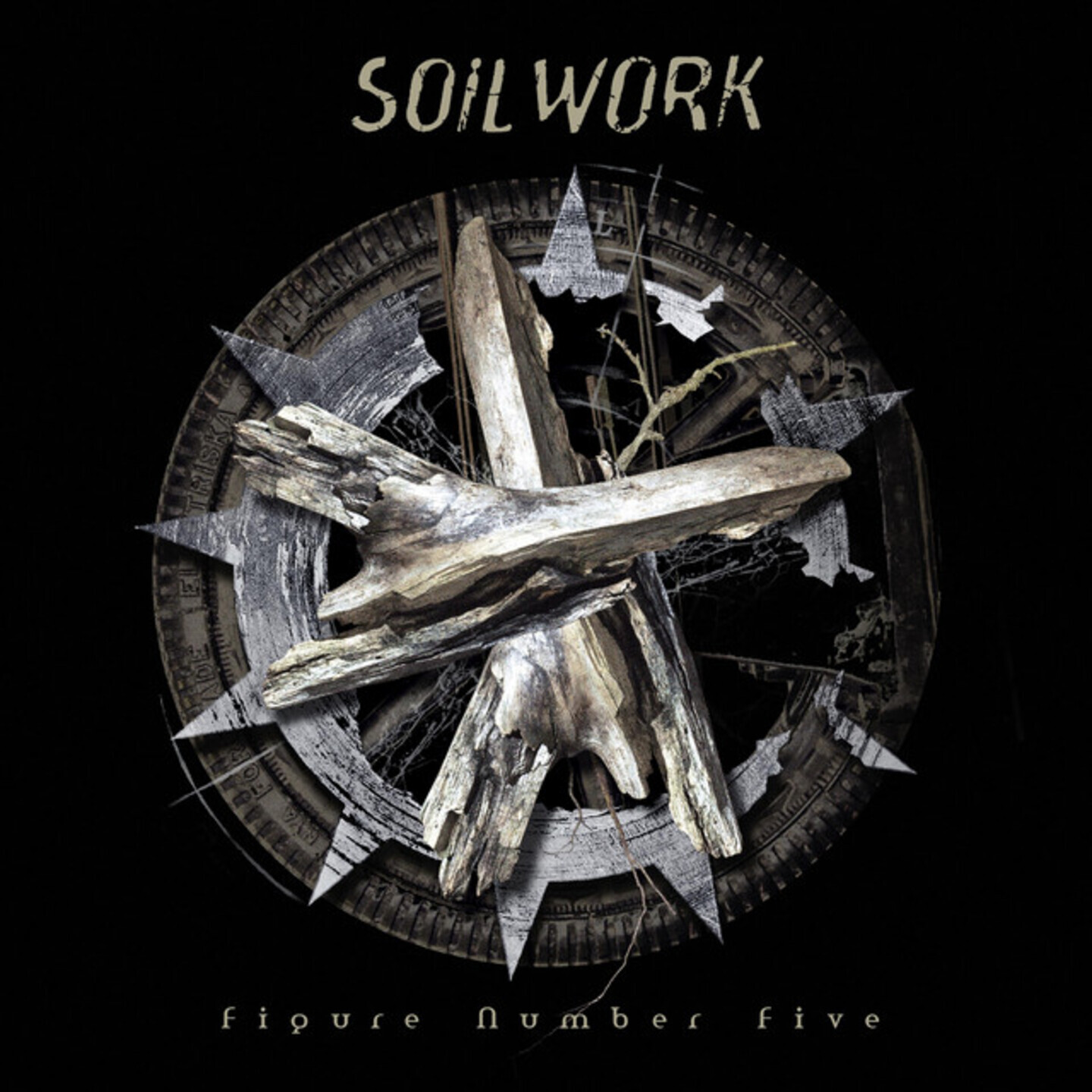 SOILWORK - Figure Number Five LP (Silver/Black Corona Vinyl)
