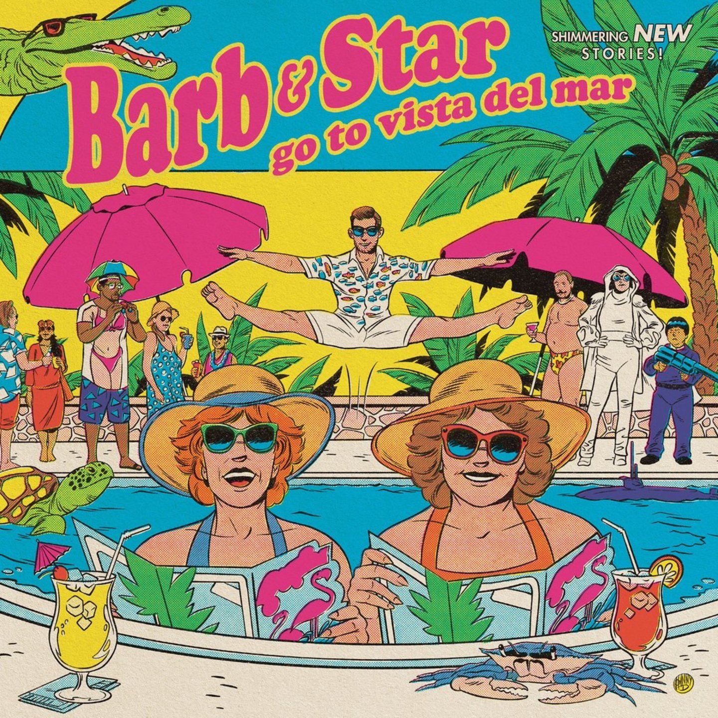 CHRISTOPHER LENNERTZ & DARA TAYLOR - Barb And Star Go To Vista Del Mar Official Soundtrack LP Colour Vinyl