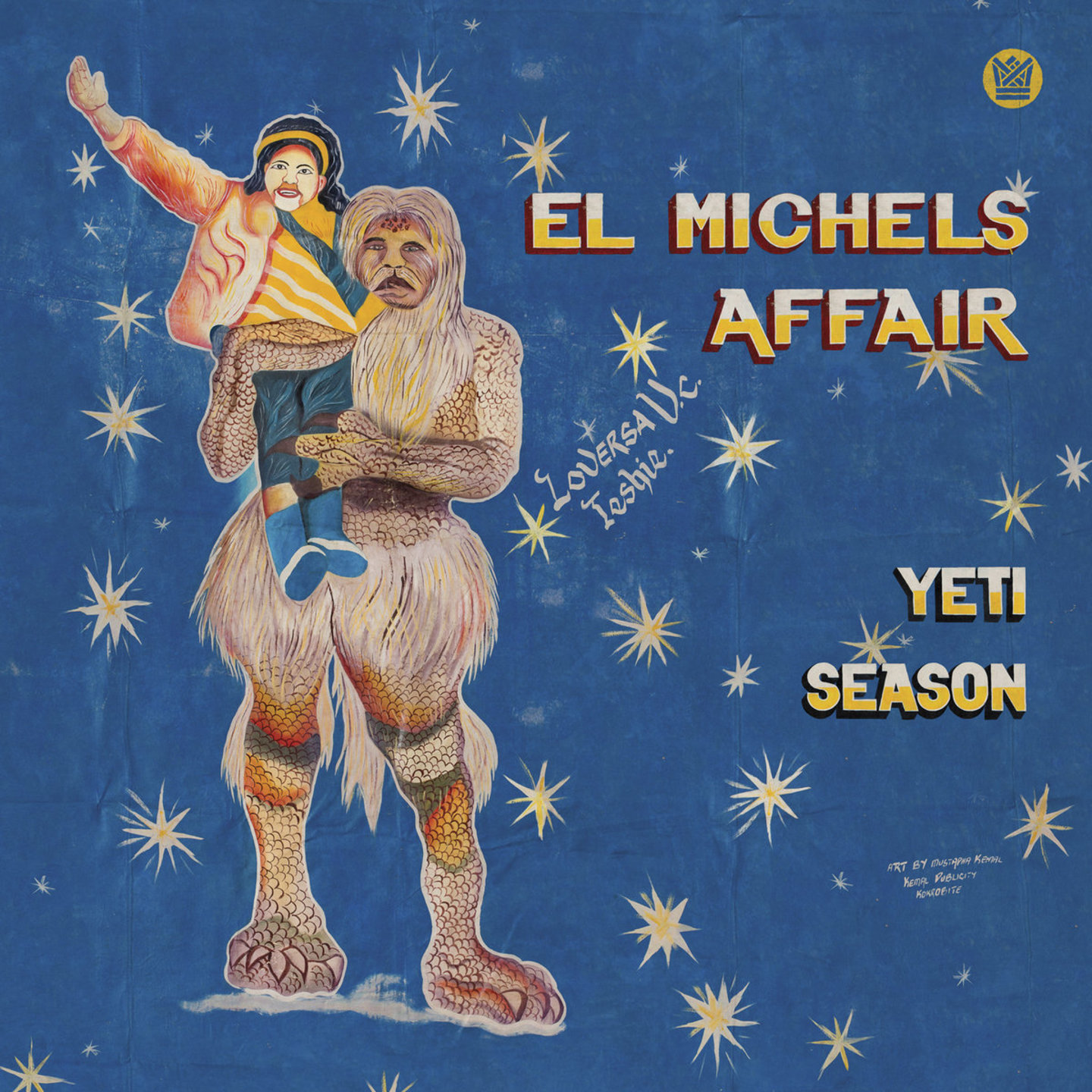 EL MICHELS AFFAIR - Yeti Season LP Clear Blue vinyl