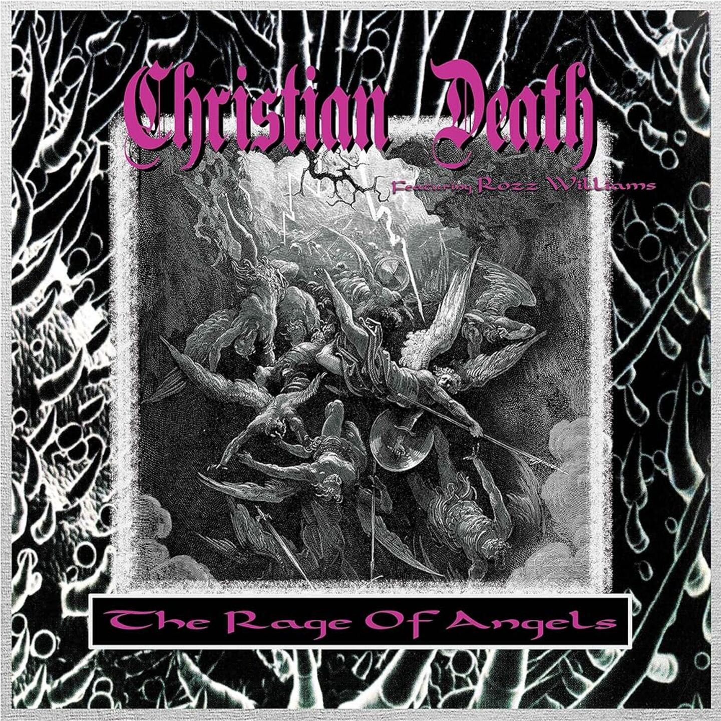 CHRISTIAN DEATH FEATURING ROZZ WILLIAMS - The Rage Of Angels LP (Purple Splatter Vinyl)