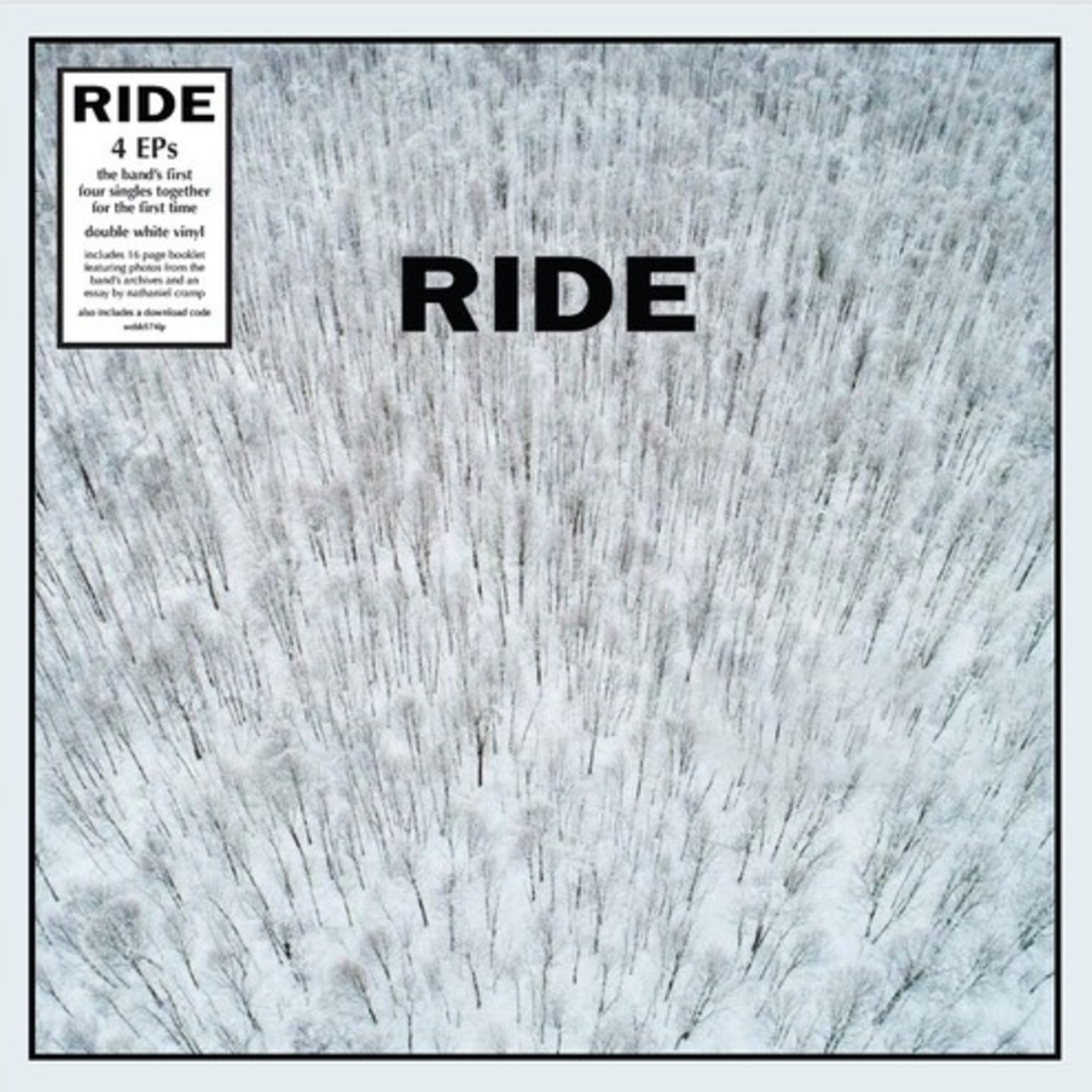 RIDE - 4 EPs 2xLP White vinyl