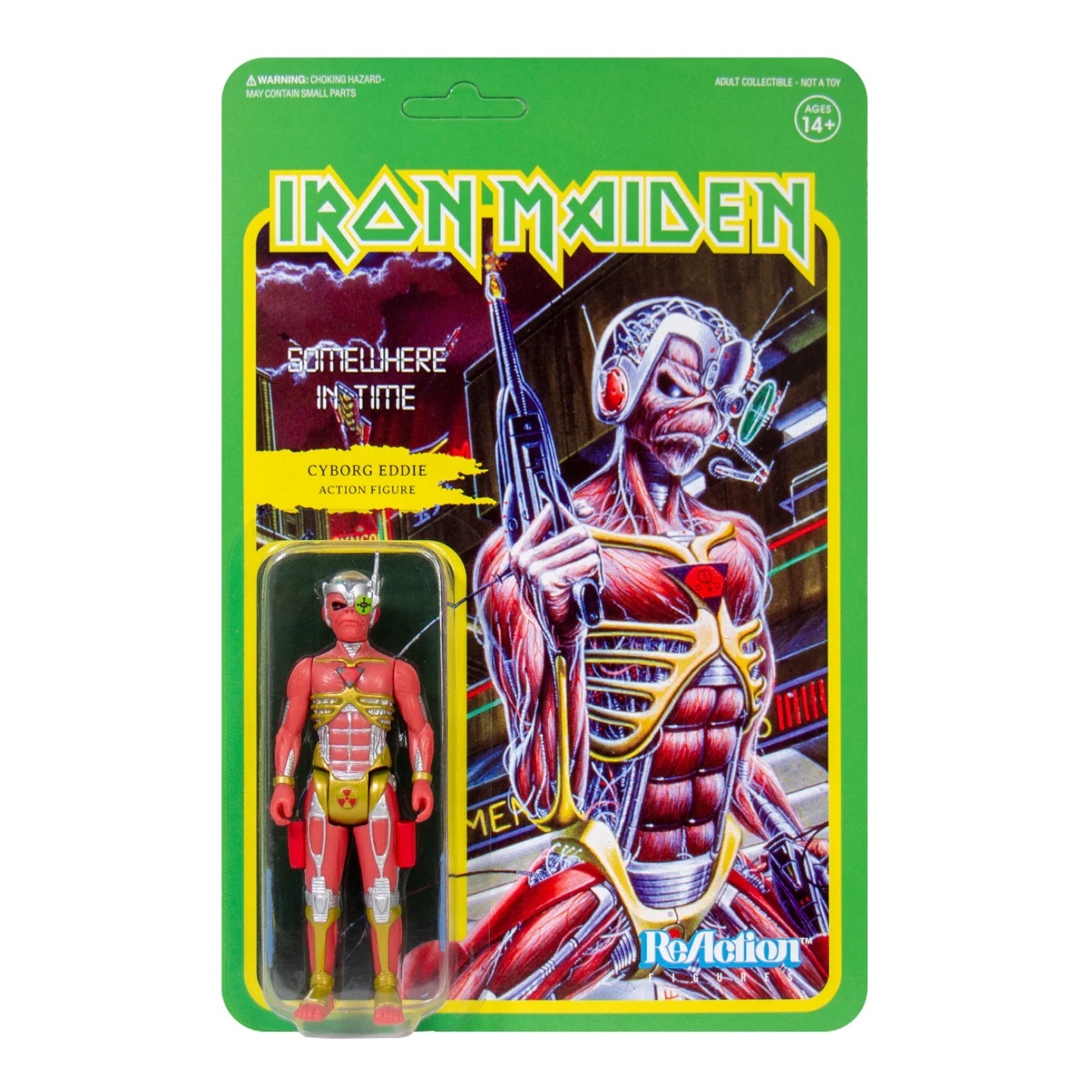 Iron Maiden ReAction Figure - Somewhere In Time Album Art