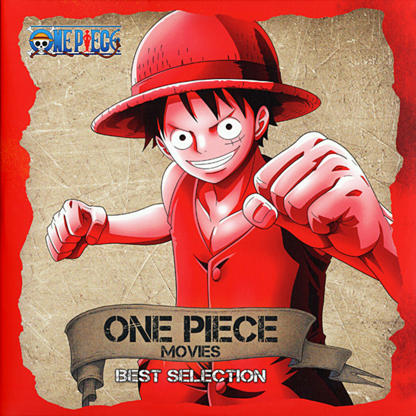 KOUHEI TANAKA, SHIRO HAMAGUCHI, YASUNORI IWASAKI - One Piece Movies Best Selection 2xLP Red & Blue Vinyl