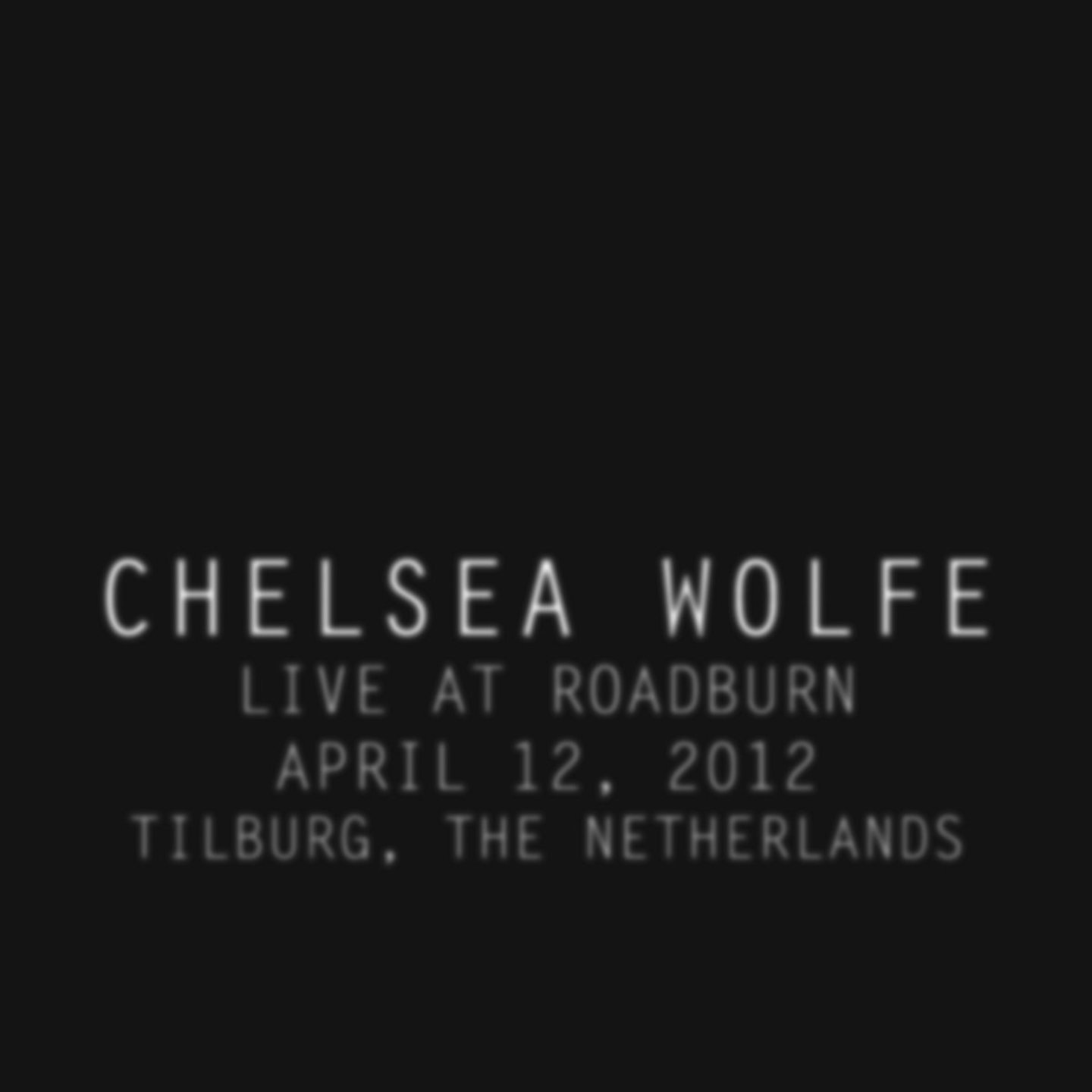 CHELSEA WOLFE - Live at Roadburn 2012 LP Colour Vinyl