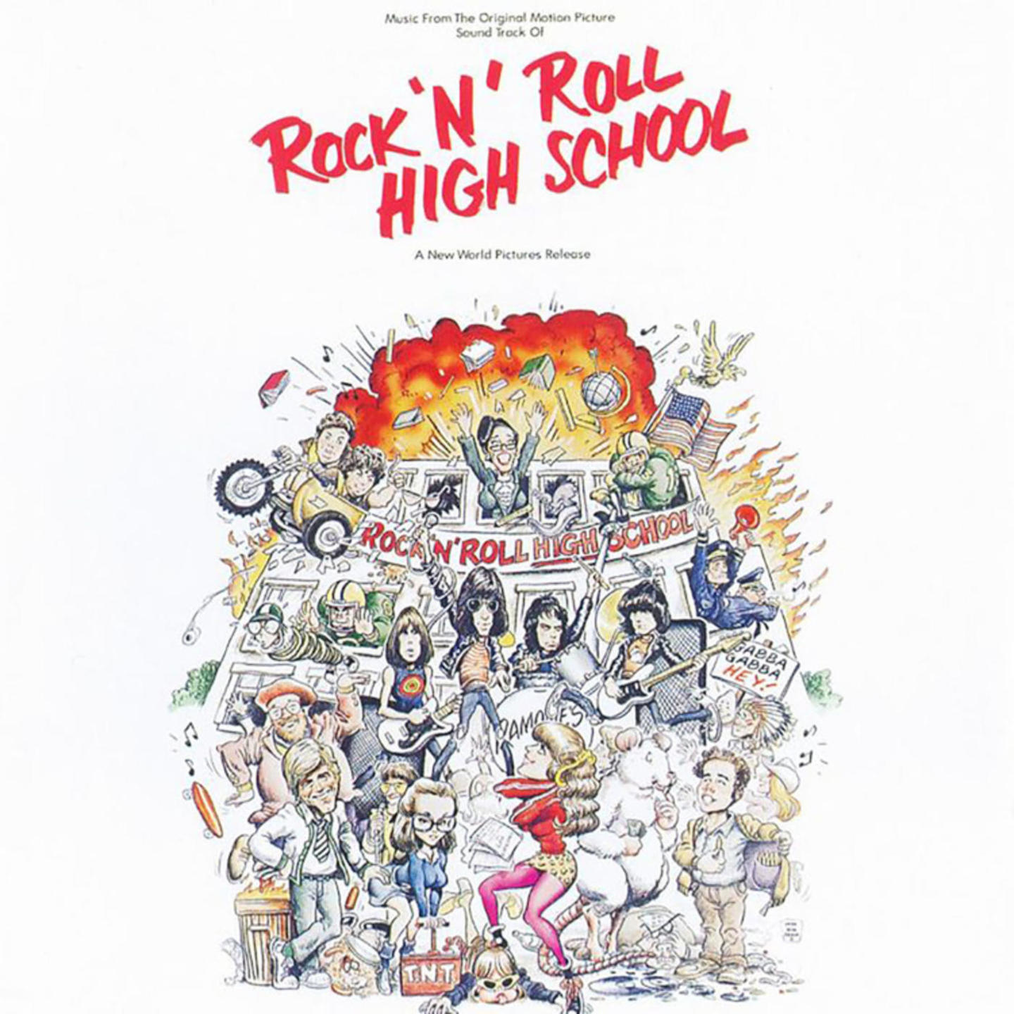 VA - Rock N Roll High School LP Colour Vinyl