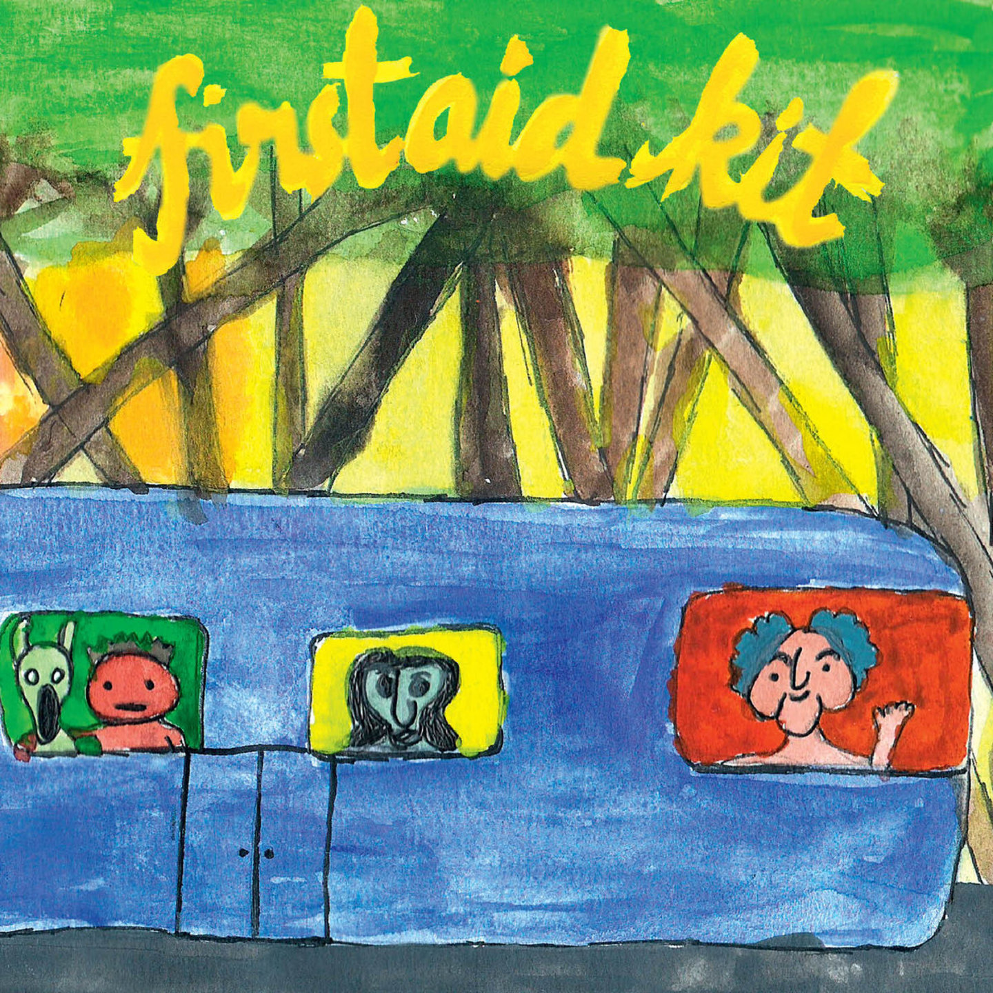 FIRST AID KIT - Drunken Trees LP Yellow Vinyl