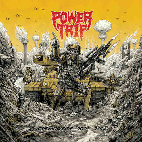 POWER TRIP - Opening Fire 2008-2014 LP Gold vinyl