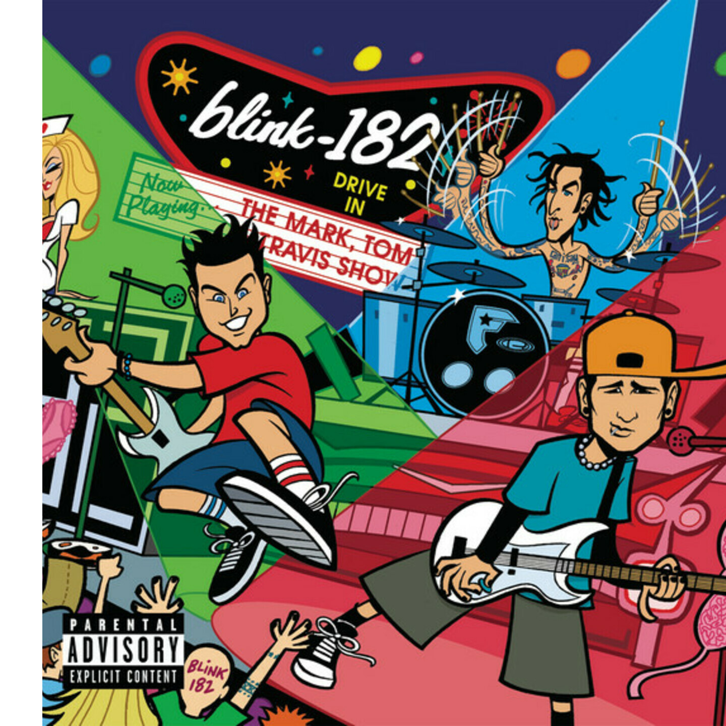 BLINK-182 - The Mark, Tom, And Travis Show 2xLP